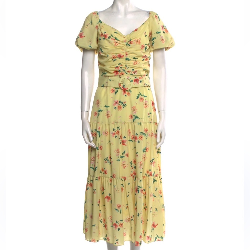 Paloma Blue Evie Flower Belt Dress